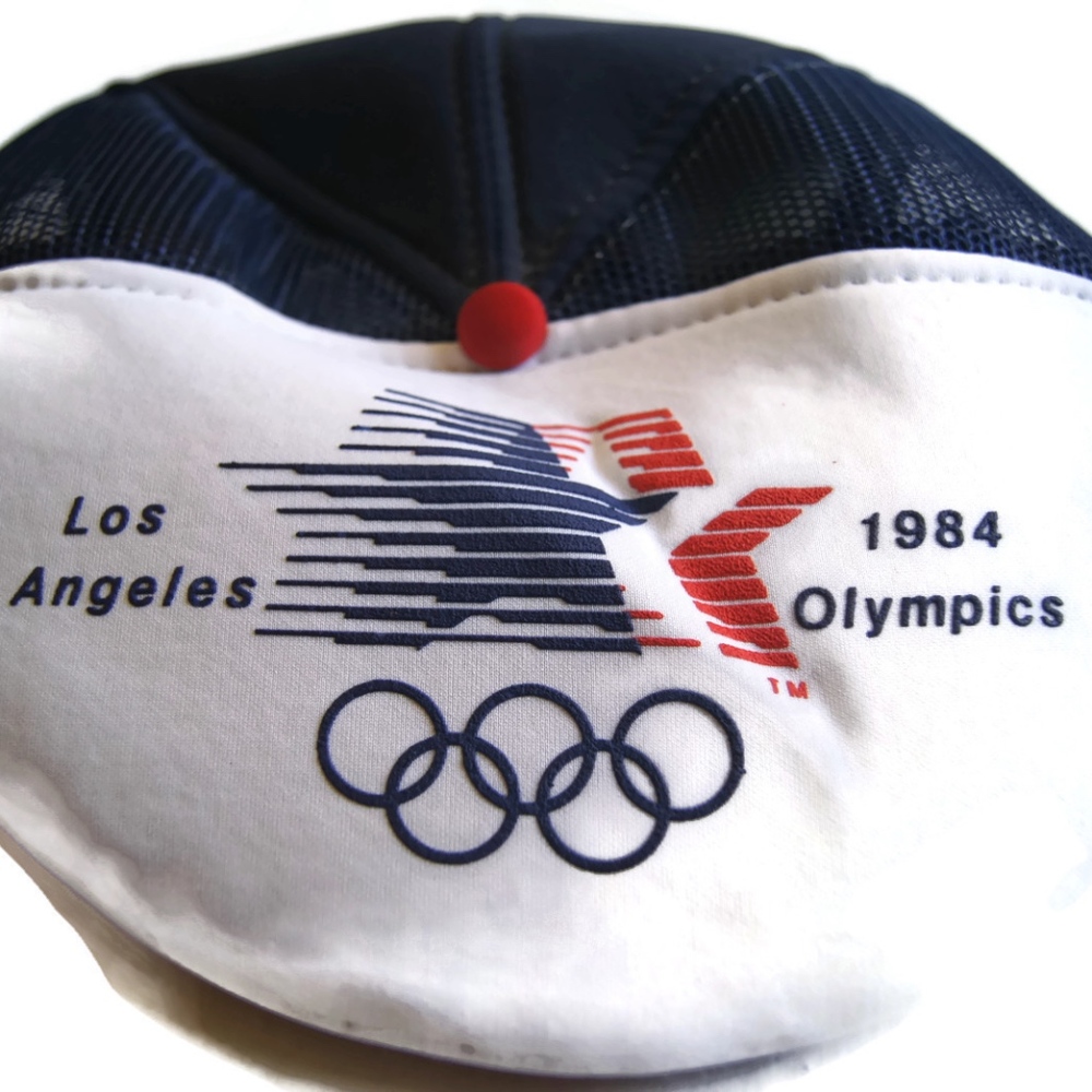USA Olympics 1984 Hat/Cap Mesh Snapback Adjustable